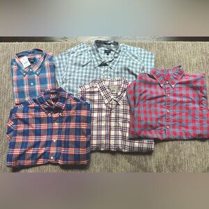Bundle of 5 J.Crew Men’s Shirts - Large